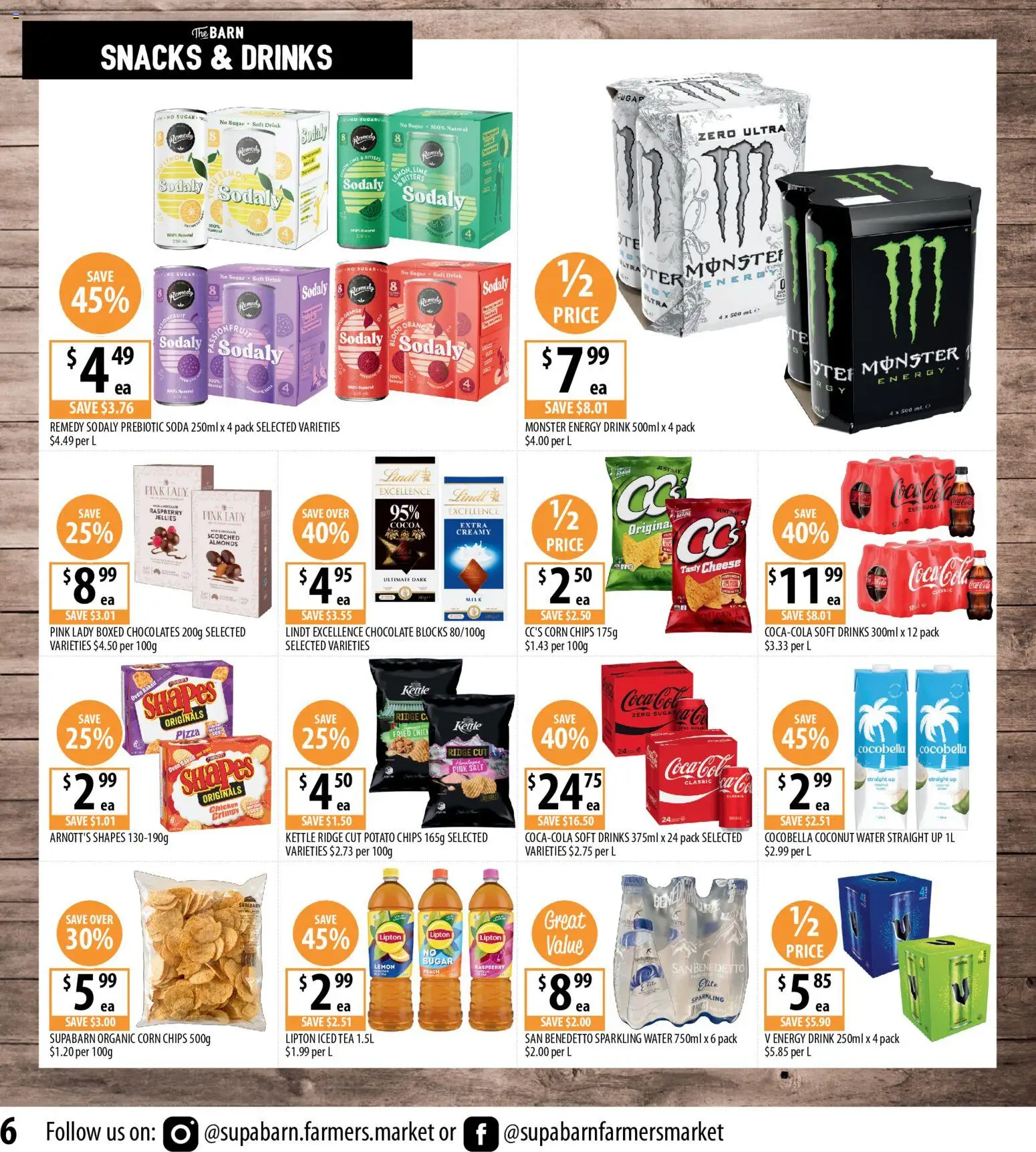 Supabarn catalogue - valid from 29.10.2025 | Page: 6 | Products: Cocoa, Cheese, Chocolate, Chips