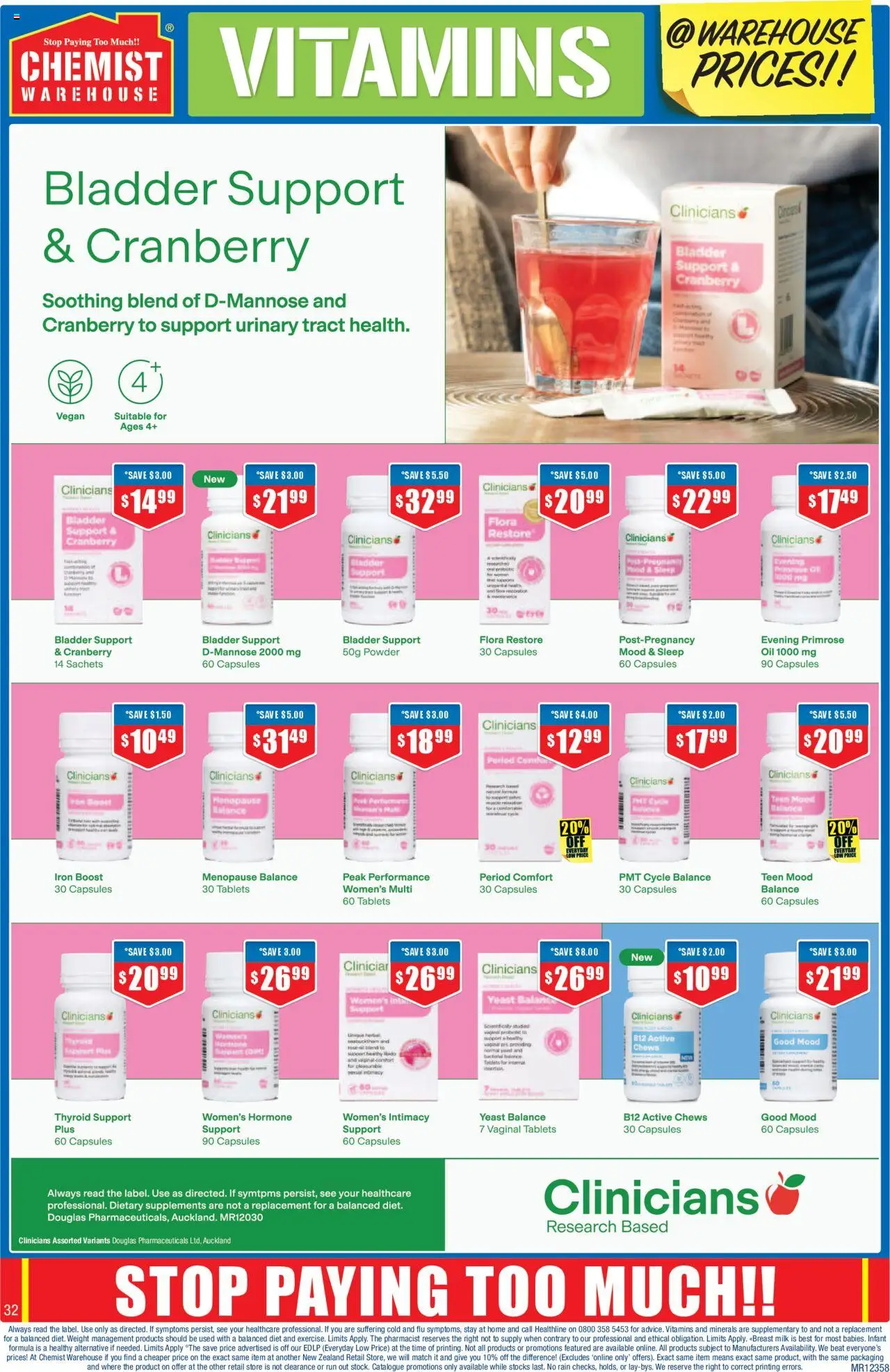 Chemist Warehouse catalogue from 02.10.2025 | Page: 32