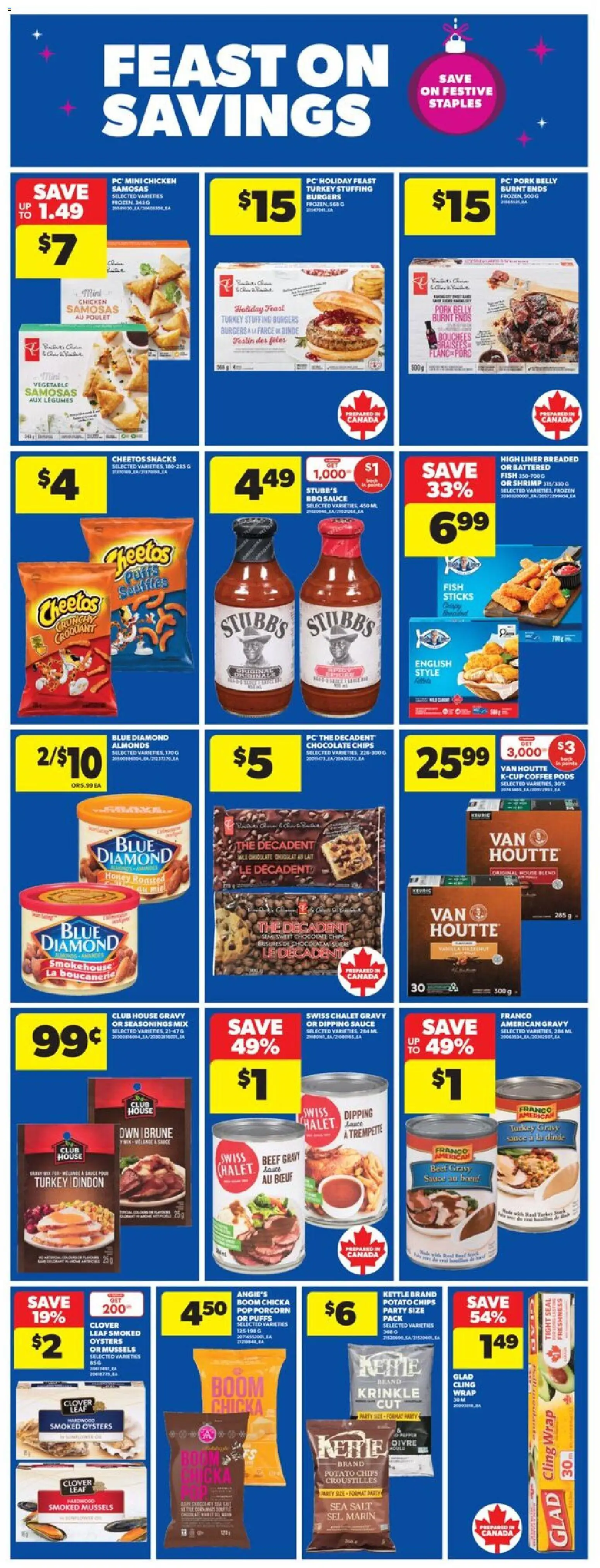 Real Canadian Superstore flyer valid from 04.12.2025 | Page: 7 | Products: Beef, Chips, Turkey, Chicken