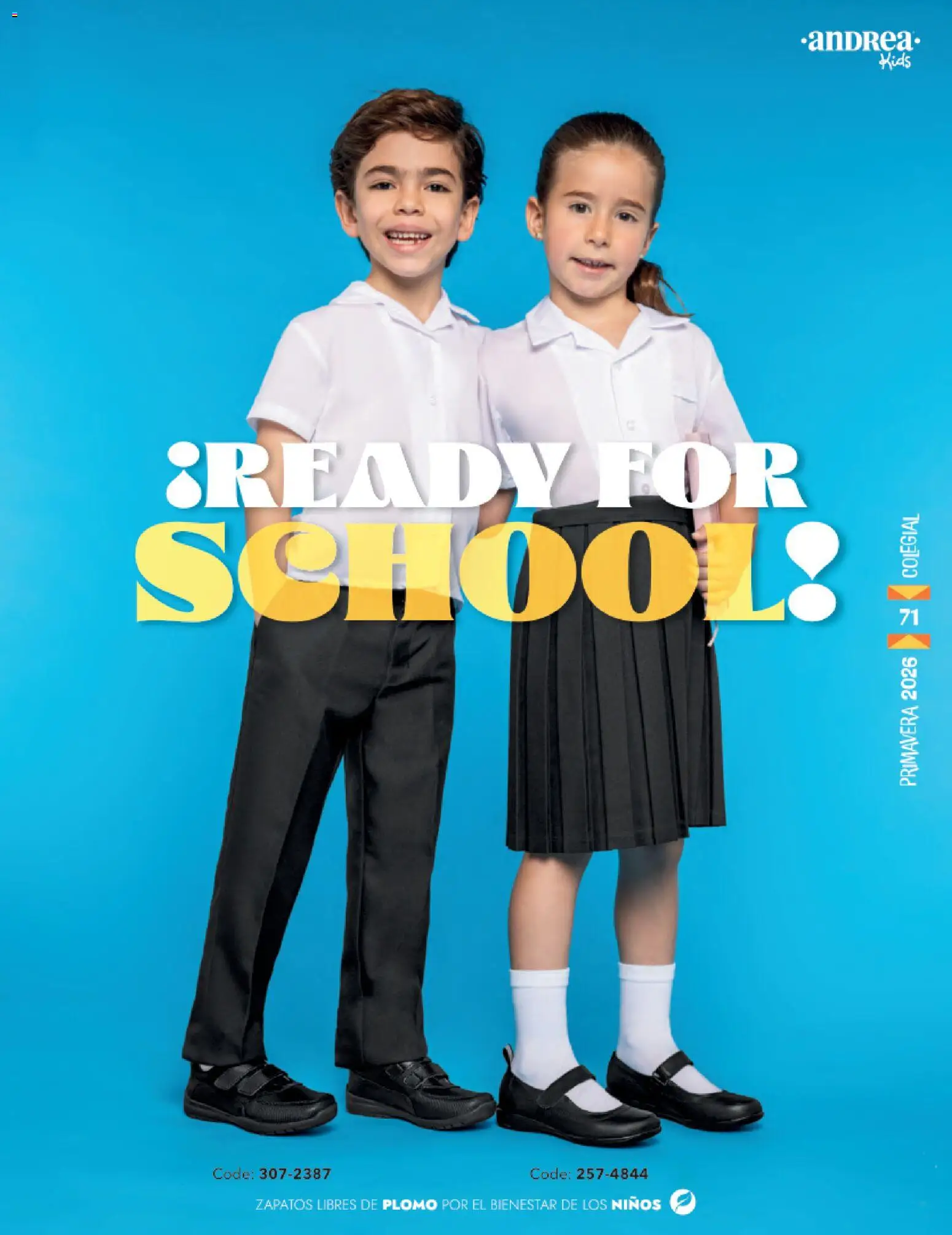 Nuevas ofertas de Andrea válidas en toda la República Mexicana desde el 25.01.2026. ¡Encuentra las mejores ofertas en Andrea catálogo Infantil! | Página: 71 | Productos: Zapatos