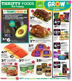 Preview of Thrifty Foods weekly flyer / circulaire from shop Thrifty Foods valid from 11.09.2025