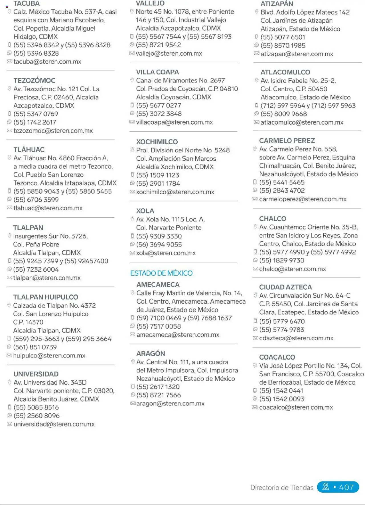 Nuevas ofertas de Steren válidas en toda la República Mexicana desde el 01.01.2025. ¡Encuentra las mejores ofertas en Steren catálogo! | Página: 425 | Productos: Sobre