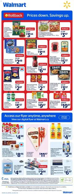 Preview of Walmart weekly flyer from shop Walmart valid from 12.02.2026 | Page: 4