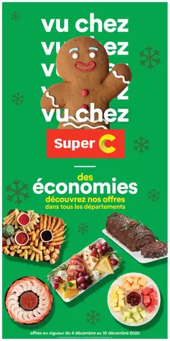 Preview of Super C - Cahier Noël from shop Super C valid from 04.12.2025