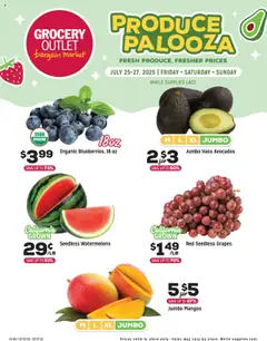 Preview of Grocery Outlet weekly ads valid from 23.07.2025