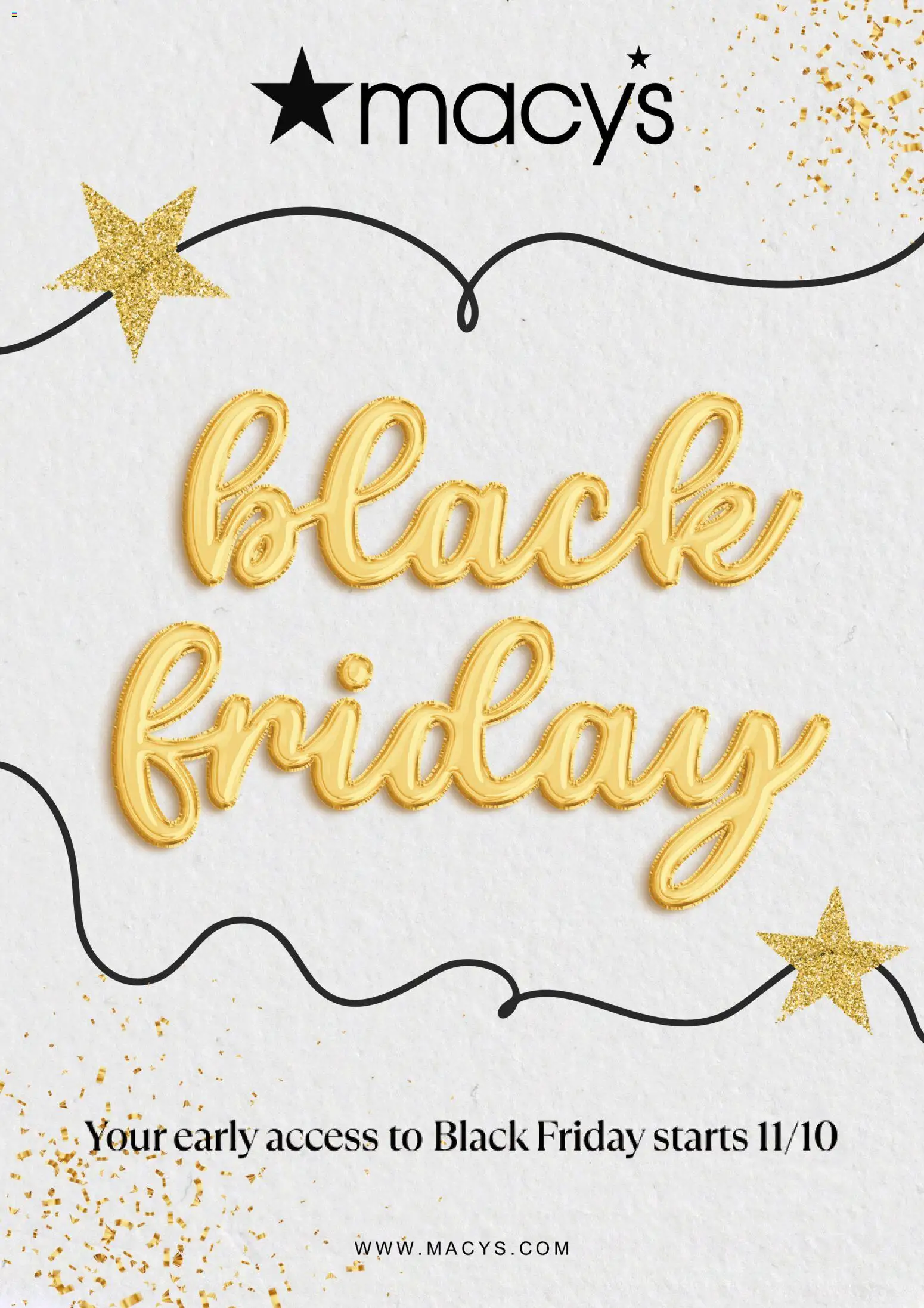 Macy's Black Friday Notice - valid from 10.11.2025 | Page: 1