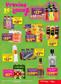 Nuevas ofertas de Soriana válidas en toda la República Mexicana desde el 17.07.2025. ¡Encuentra las mejores ofertas en Soriana - Julio Regalado Híper Nacional! | Página: 9