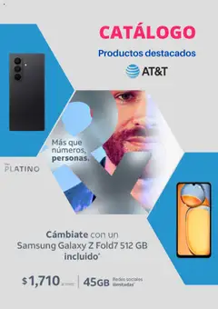 Vista previa de AT&T catálogo, nuevo folleto de la tienda, válido en México a partir del 11.08.2025