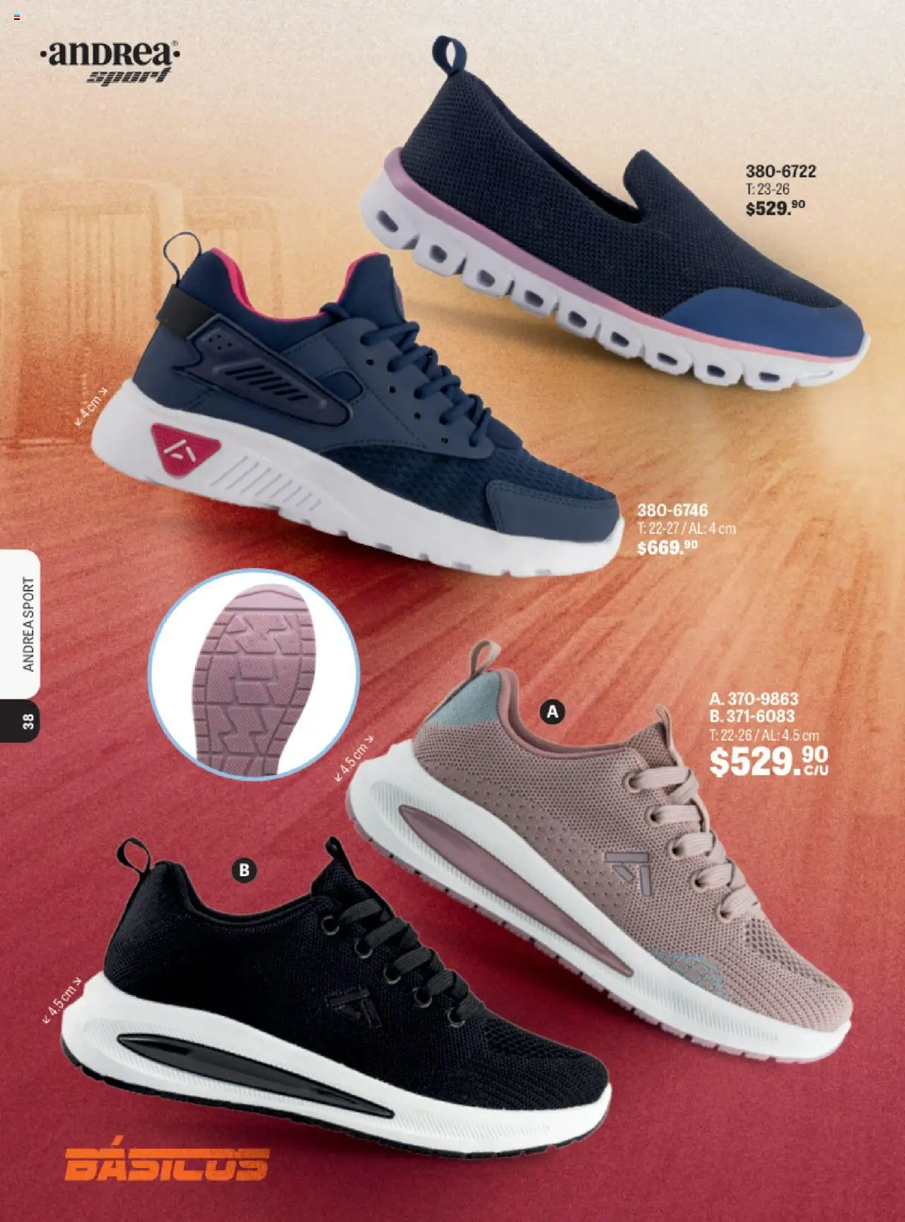 Nuevas ofertas de Andrea válidas en toda la República Mexicana desde el 13.08.2025. ¡Encuentra las mejores ofertas en Andrea - Catálogo Andrea Sport! | Página: 35