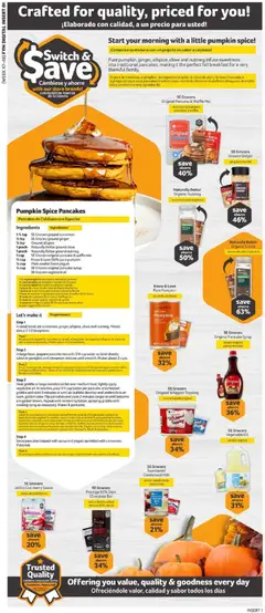 Preview of Fresco y Más weekly ads valid from 19.11.2025 | Page: 4 | Products: Oil, Chocolate, Water, Switch