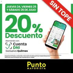 Vista previa Punto Mayorista catálogo válido desde el 24.07.2025