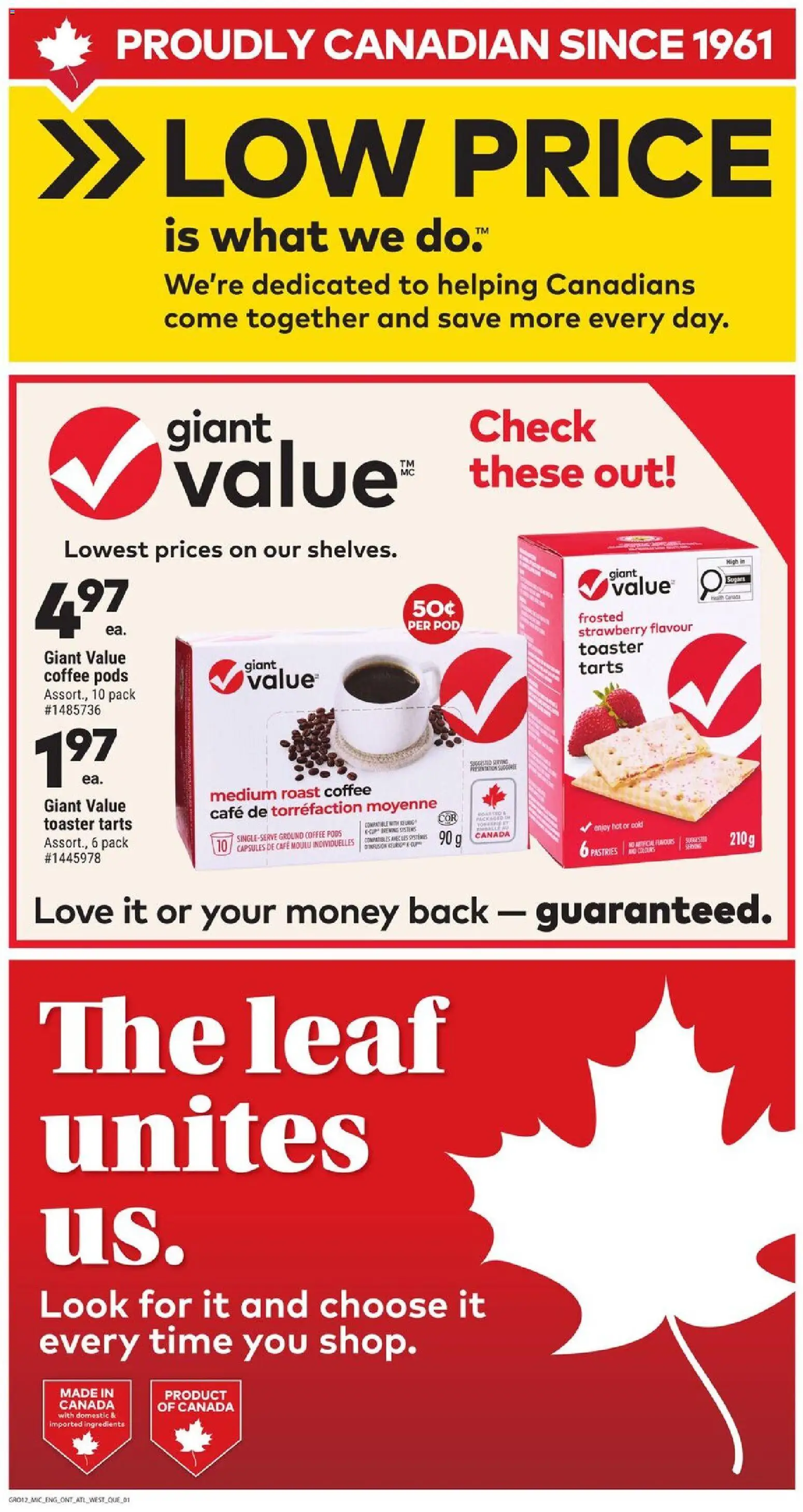 Giant Tiger flyer valid from 22.10.2025 | Page: 5 | Products: Toaster, Coffee