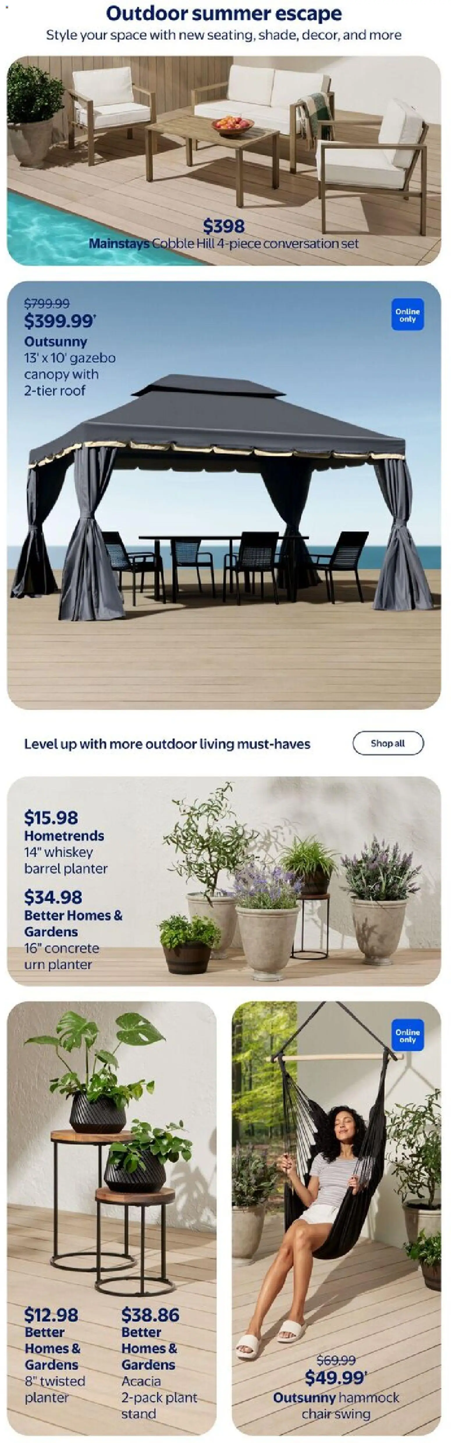 Walmart flyer valid from 30.04.2026 | Page: 16 | Products: Whiskey, Chair