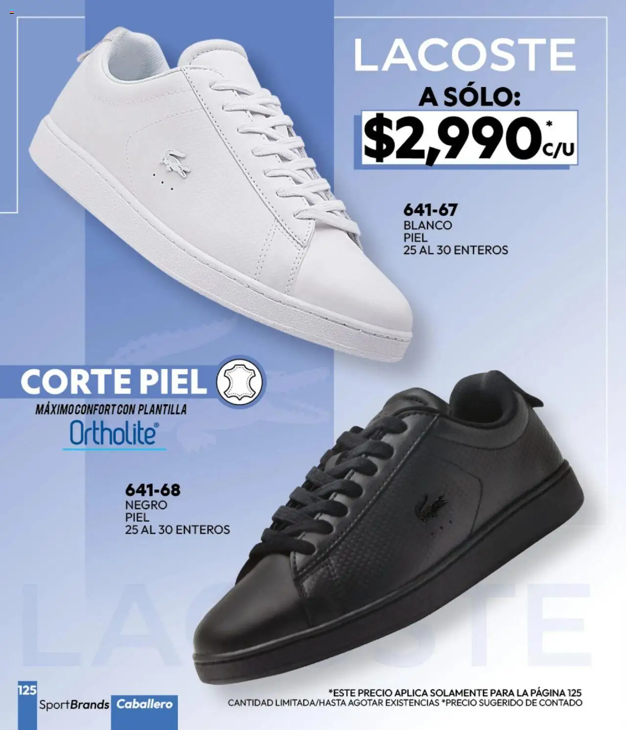 Nuevas ofertas de Cklass válidas en toda la República Mexicana desde el 16.09.2025. ¡Encuentra las mejores ofertas en Cklass - Catálogo Invierno Sportbrands! | Página: 126