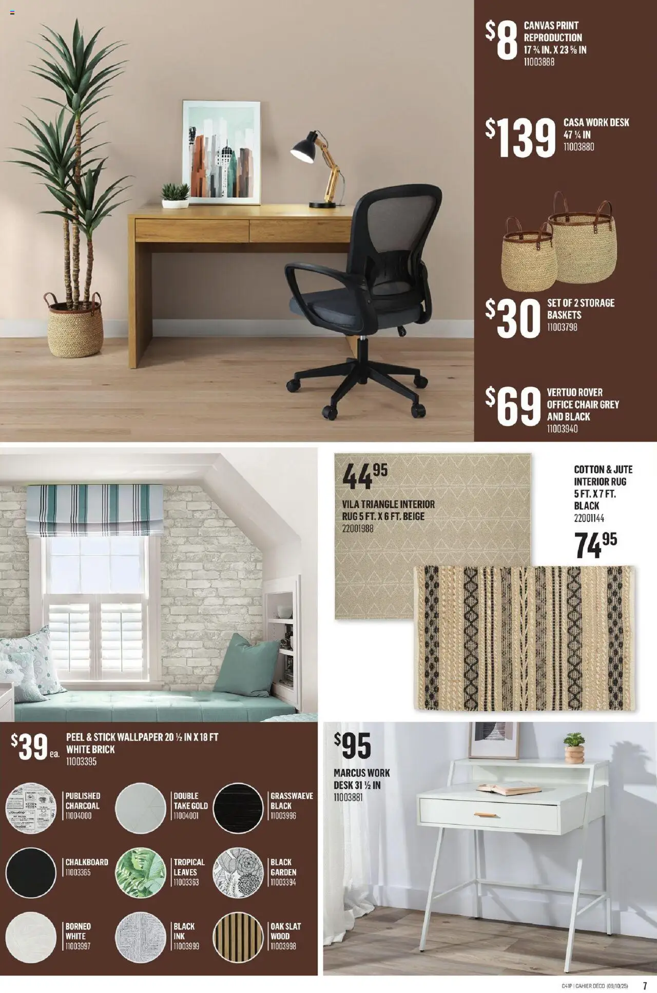 Canac flyer valid from 09.10.2025 | Page: 7 | Products: Chair