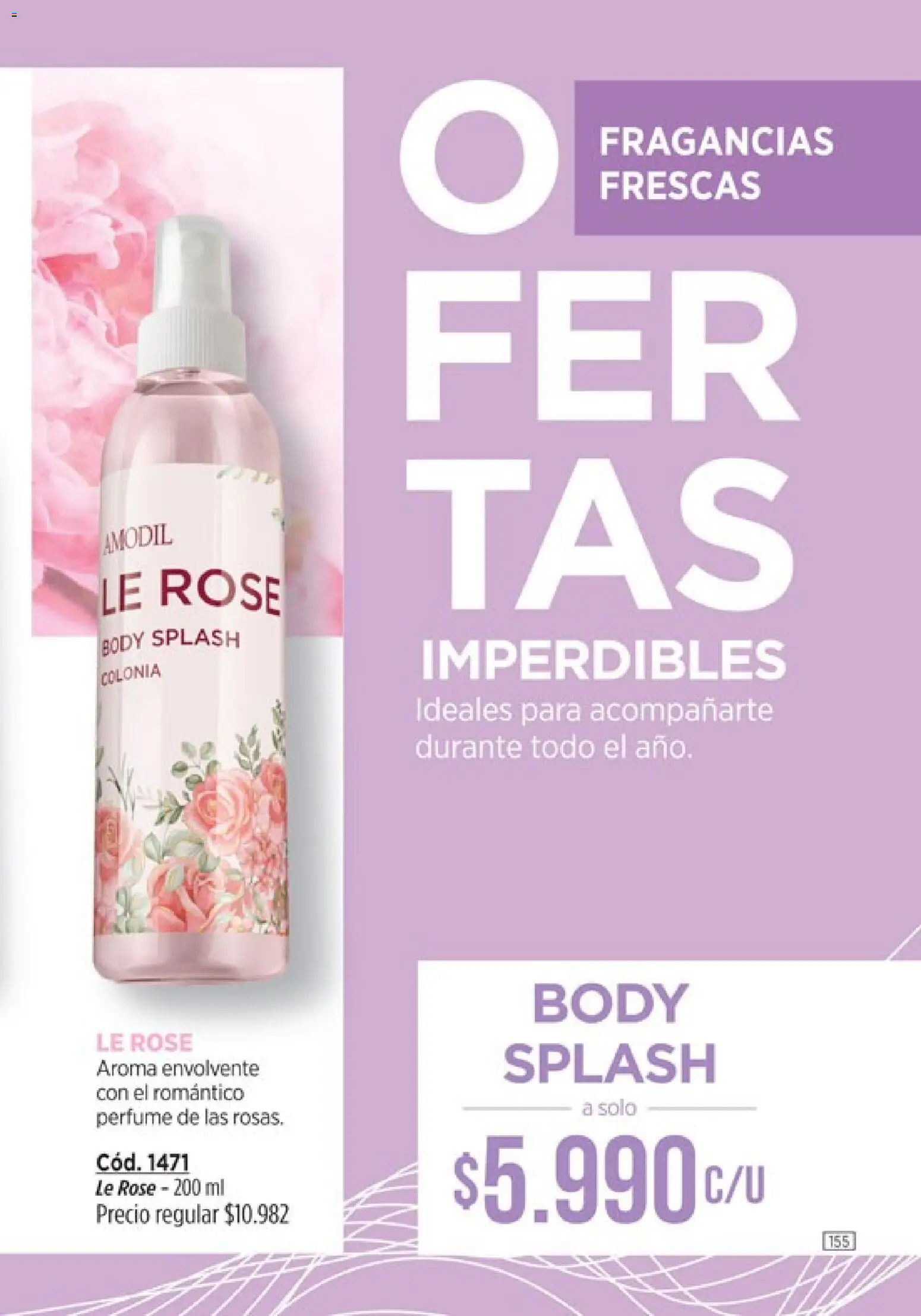 Catálogo Amodil Campaña 5 │ válido desde el 01.03.2026 | Página: 155 | Productos: Body, Perfume