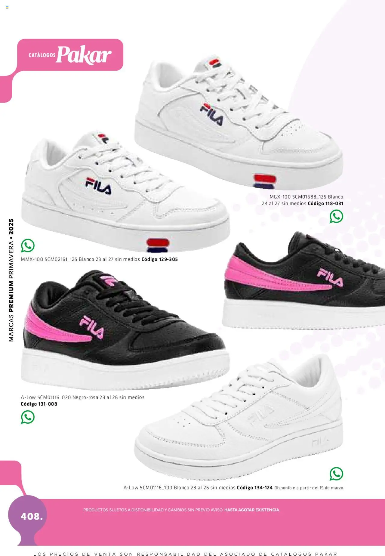 Nuevas ofertas de SC Pakar válidas en toda la República Mexicana desde el 06.03.2025. ¡Encuentra las mejores ofertas en SC Pakar catálogo Women! | Página: 408