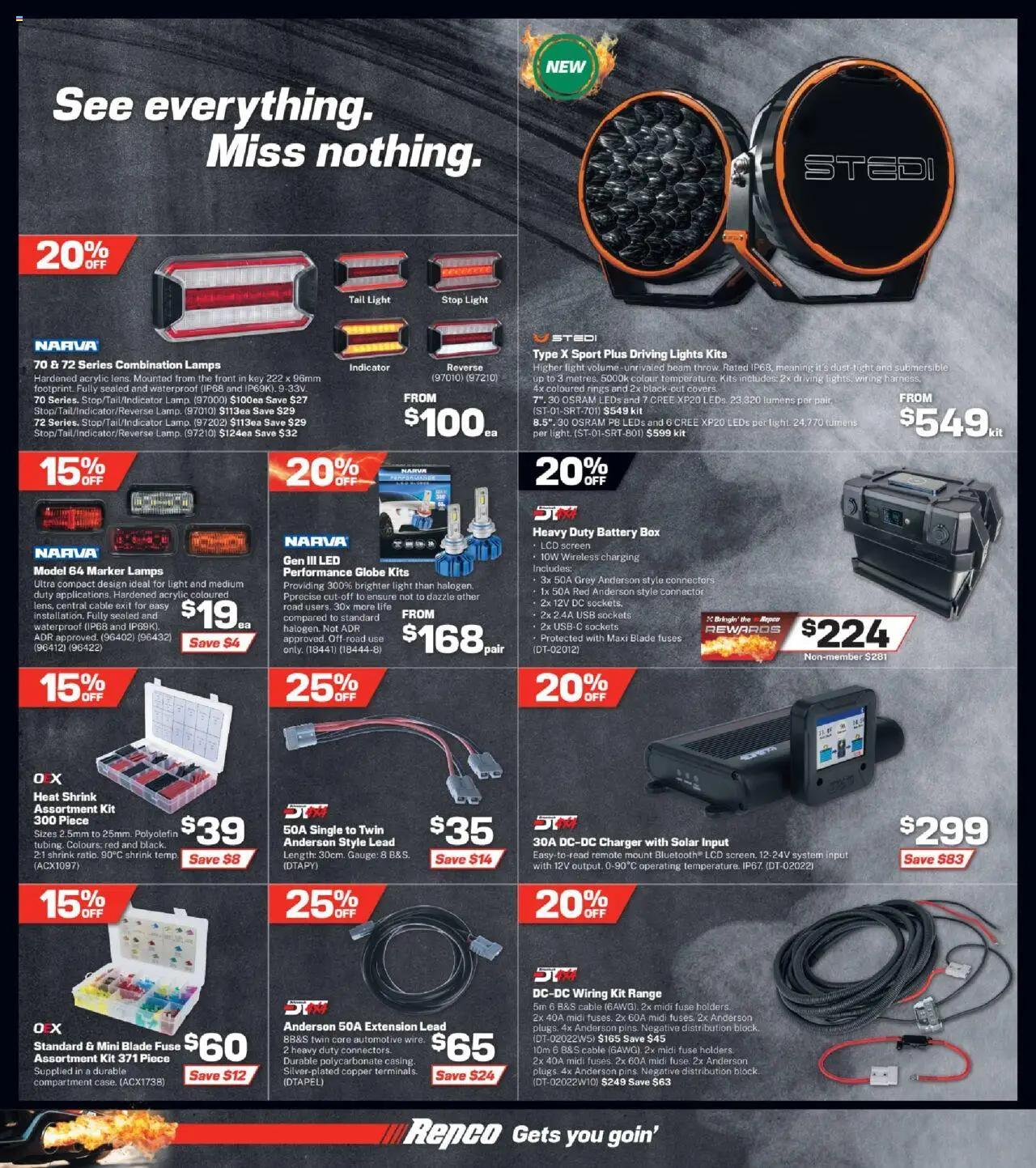 Repco catalogue - valid from 10.09.2025 | Page: 14 | Products: Battery, Kits, Connector, Usb