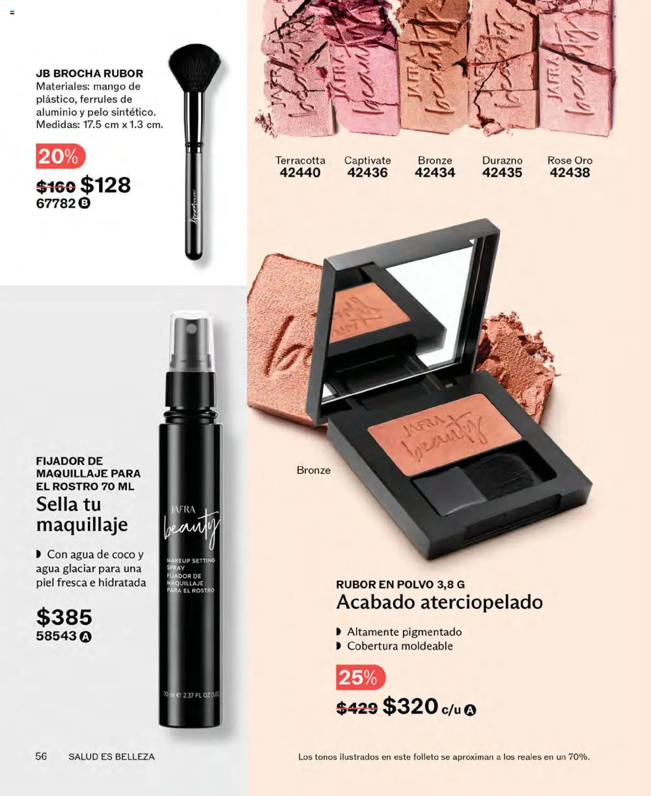 Nuevas ofertas de JAFRA válidas en toda la República Mexicana desde el 01.07.2025. ¡Encuentra las mejores ofertas en JAFRA catálogo! | Página: 56
