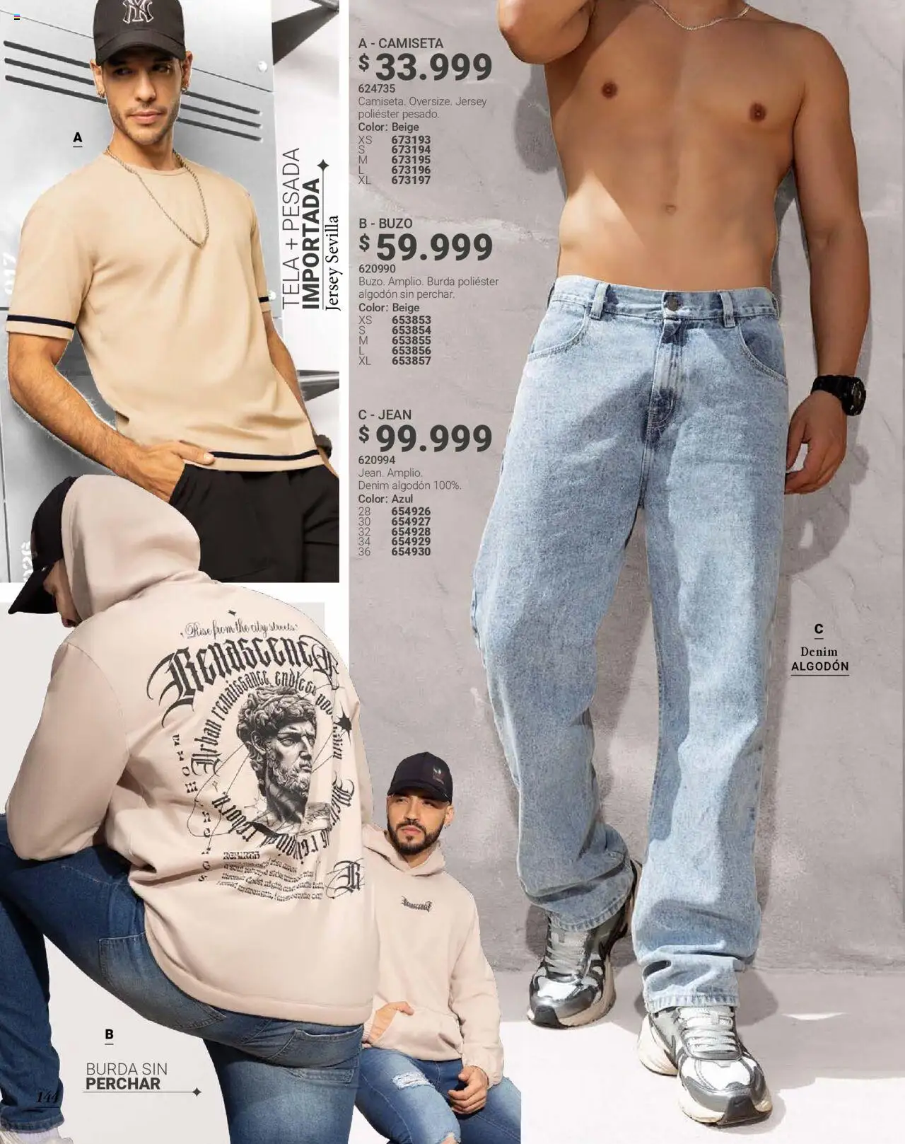 Carmel revista - valida desde el 08.09.2025 | Página: 146 | Productos: Algodón, Jean, Buzo, Camiseta