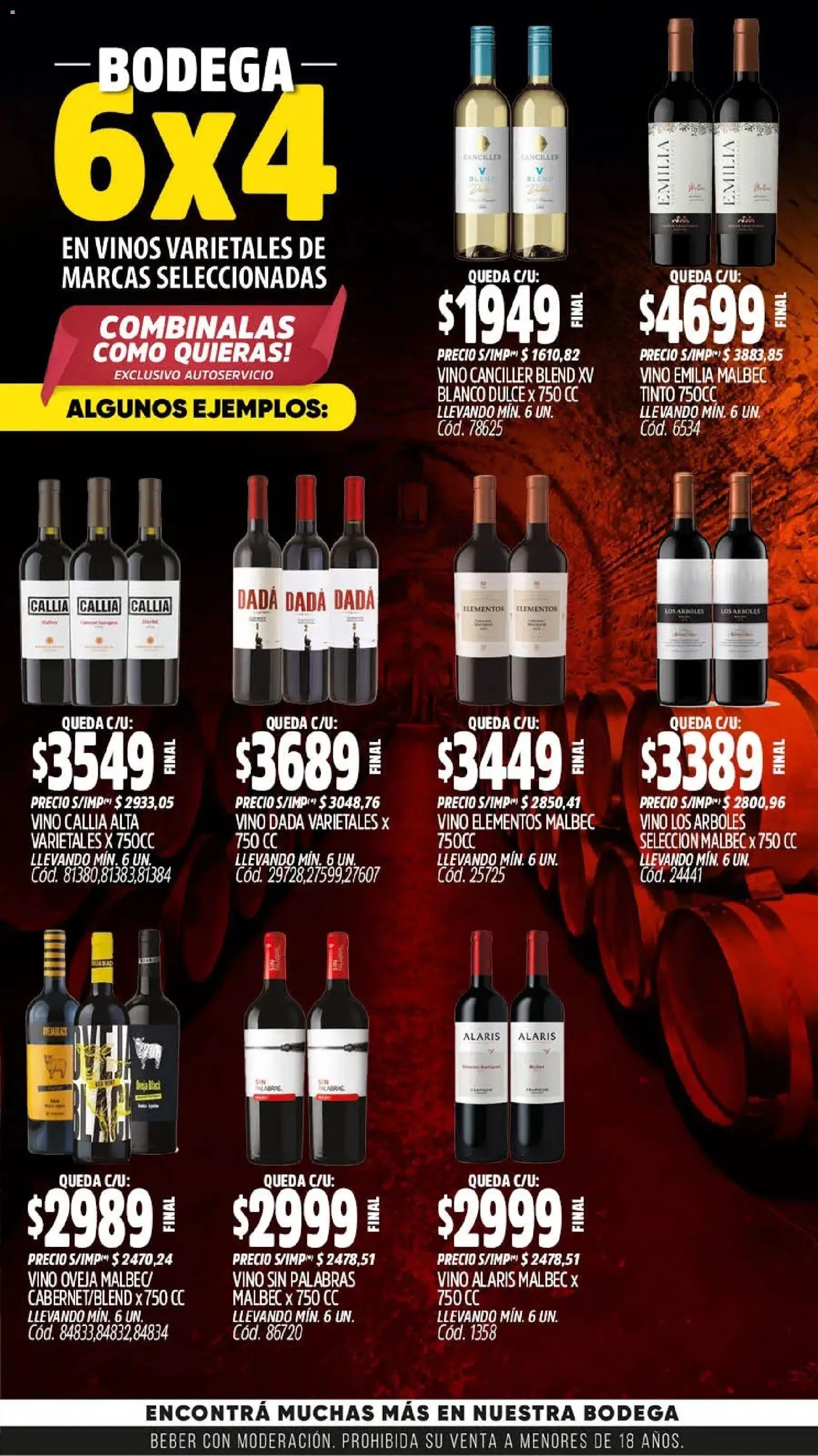 Yaguar - Oferta Semanal Mendoza │ válido desde el 20.04.2026 | Página: 4 | Productos: Vino