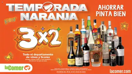 Vista previa de La Comer - Folleto, nuevo folleto de la tienda, válido en México a partir del 18.07.2025