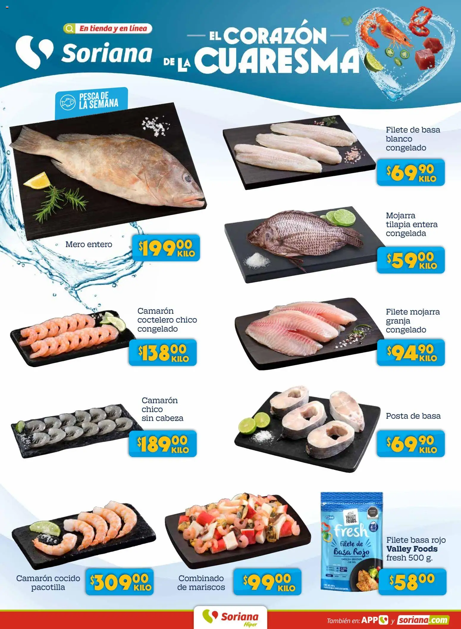 Nuevas ofertas de Soriana válidas en toda la República Mexicana desde el 24.03.2026. ¡Encuentra las mejores ofertas en Soriana Martes y Miércoles del Campo Híper: Tamaulipas (excepto Cd. Victoria y Tampico)! | Página: 4