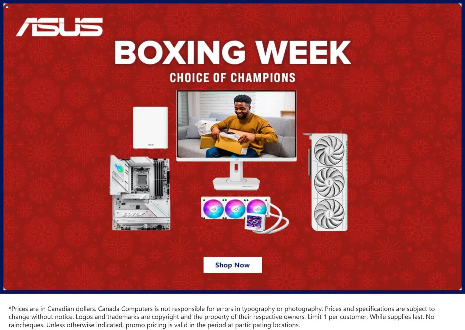 Canada Computers flyer valid from 26.12.2025 | Page: 1
