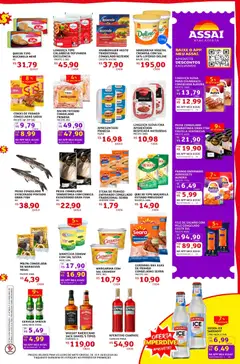 Assaí Atacadista ofertas - MT - Pré-Visualização do folheto da loja Assaí Atacadista, válido de 16.03.2026 | Página: 3 | Produtos: Salmão, Carne, Bebida, Frango