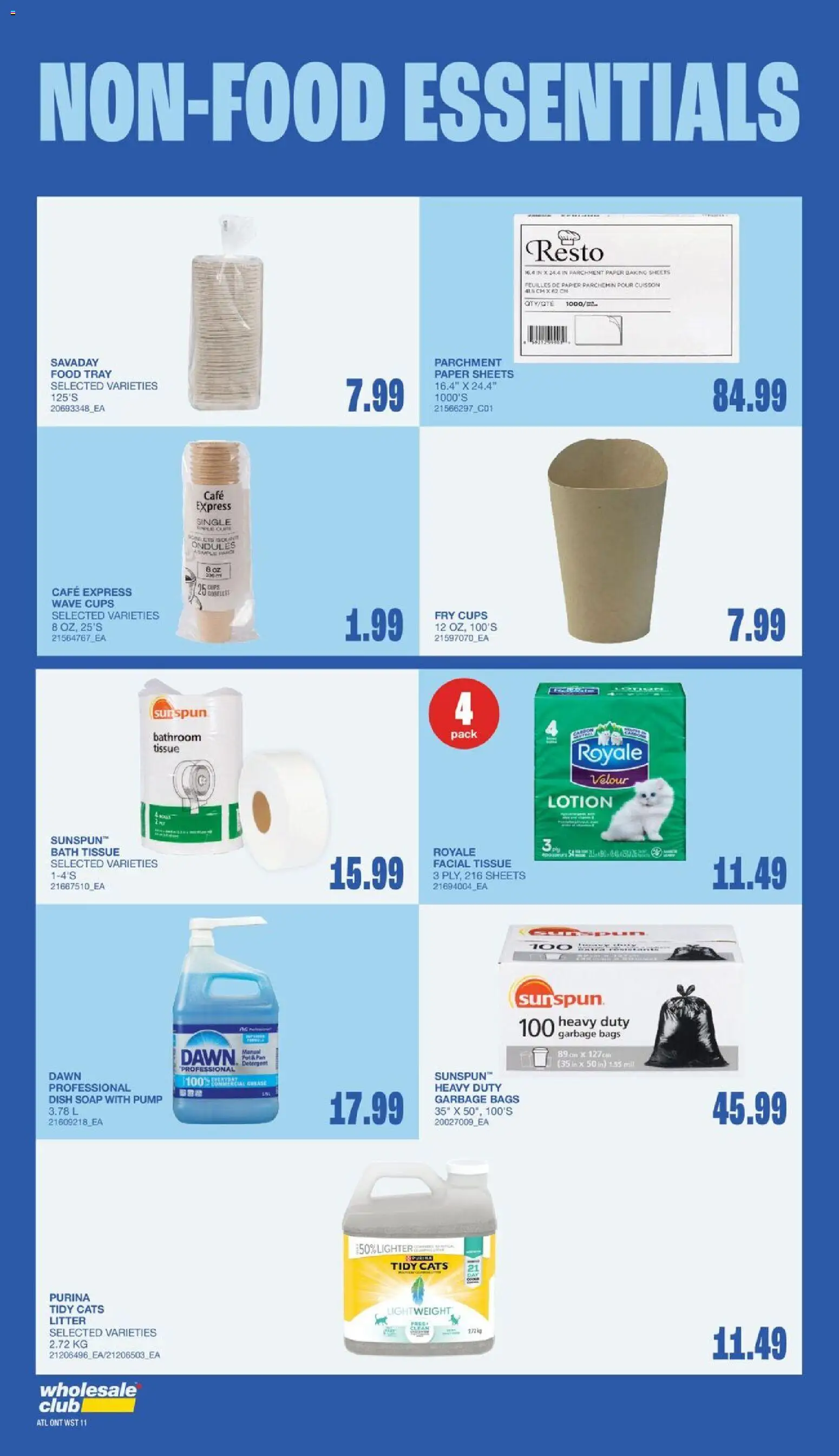 Wholesale Club flyer valid from 23.04.2026 | Page: 18 | Products: Soap, Detergent, Bath