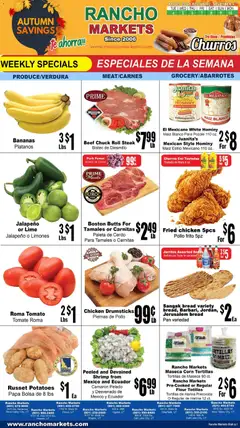 Preview of Rancho Markets weekly ads valid from 04.11.2025 | Page: 1
