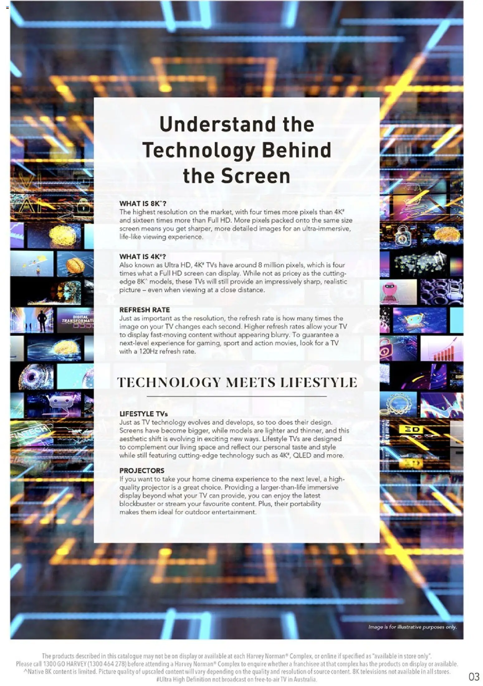 Harvey Norman catalogue - valid from 05.12.2025 | Page: 3 | Products: Picture, Tv, Projector, Screen