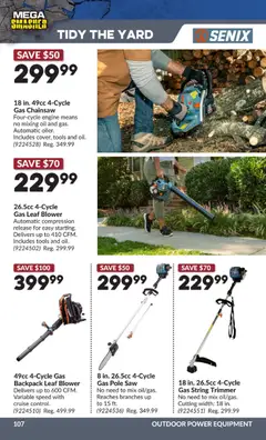 Preview of Princess Auto flyer - 2 Week Sale! from shop Princess Auto valid from 10.03.2026 | Page: 113 | Products: Backpack, Oil