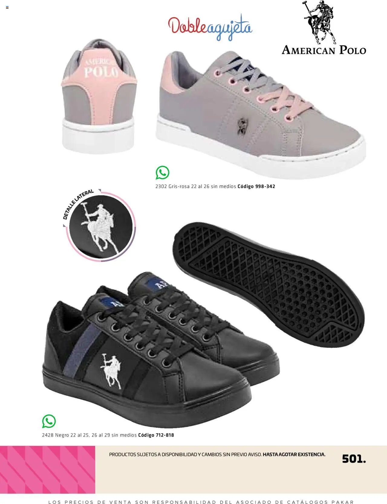 Nuevas ofertas de SC Pakar válidas en toda la República Mexicana desde el 29.08.2025. ¡Encuentra las mejores ofertas en SC Pakar - Catálogo Otoño Women! | Página: 501