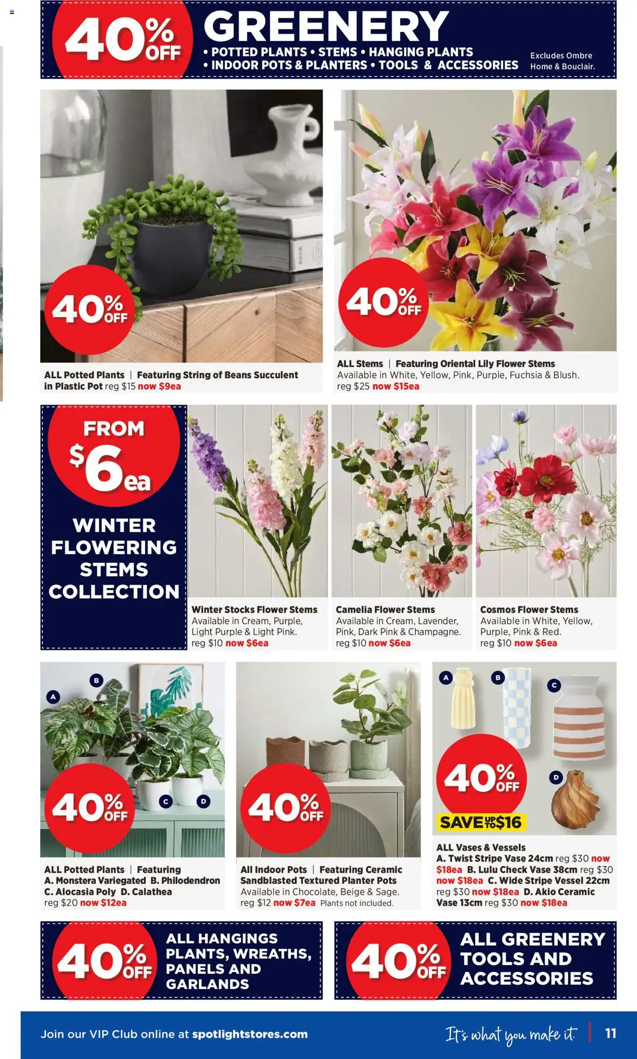 Spotlight catalogue - valid from 04.06.2025 | Page: 11 | Products: Vase, Light, Accessories, Tools