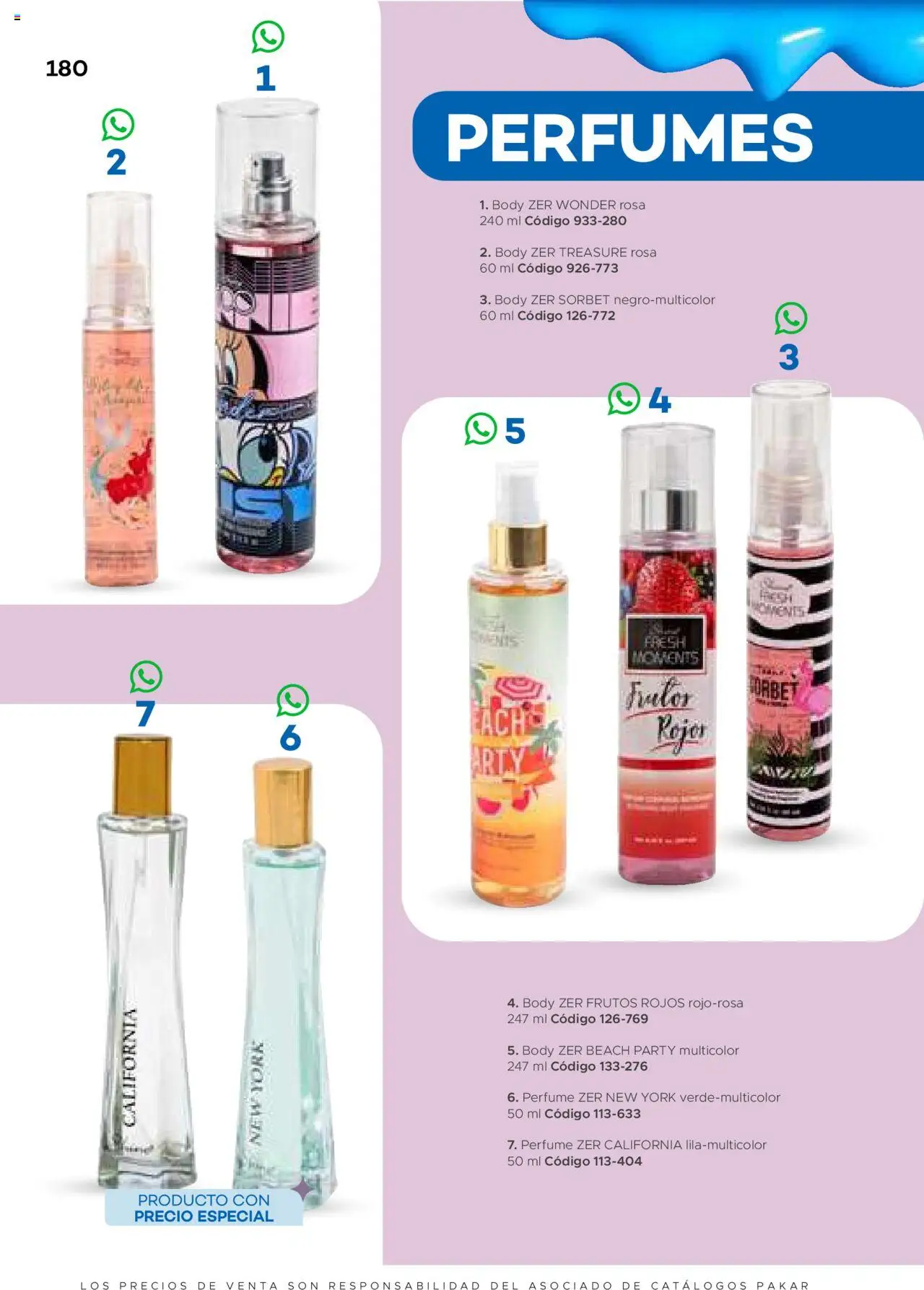 Nuevas ofertas de SC Pakar válidas en toda la República Mexicana desde el 31.01.2025. ¡Encuentra las mejores ofertas en SC Pakar catálogo Ropa! | Página: 180 | Productos: Body, Perfume