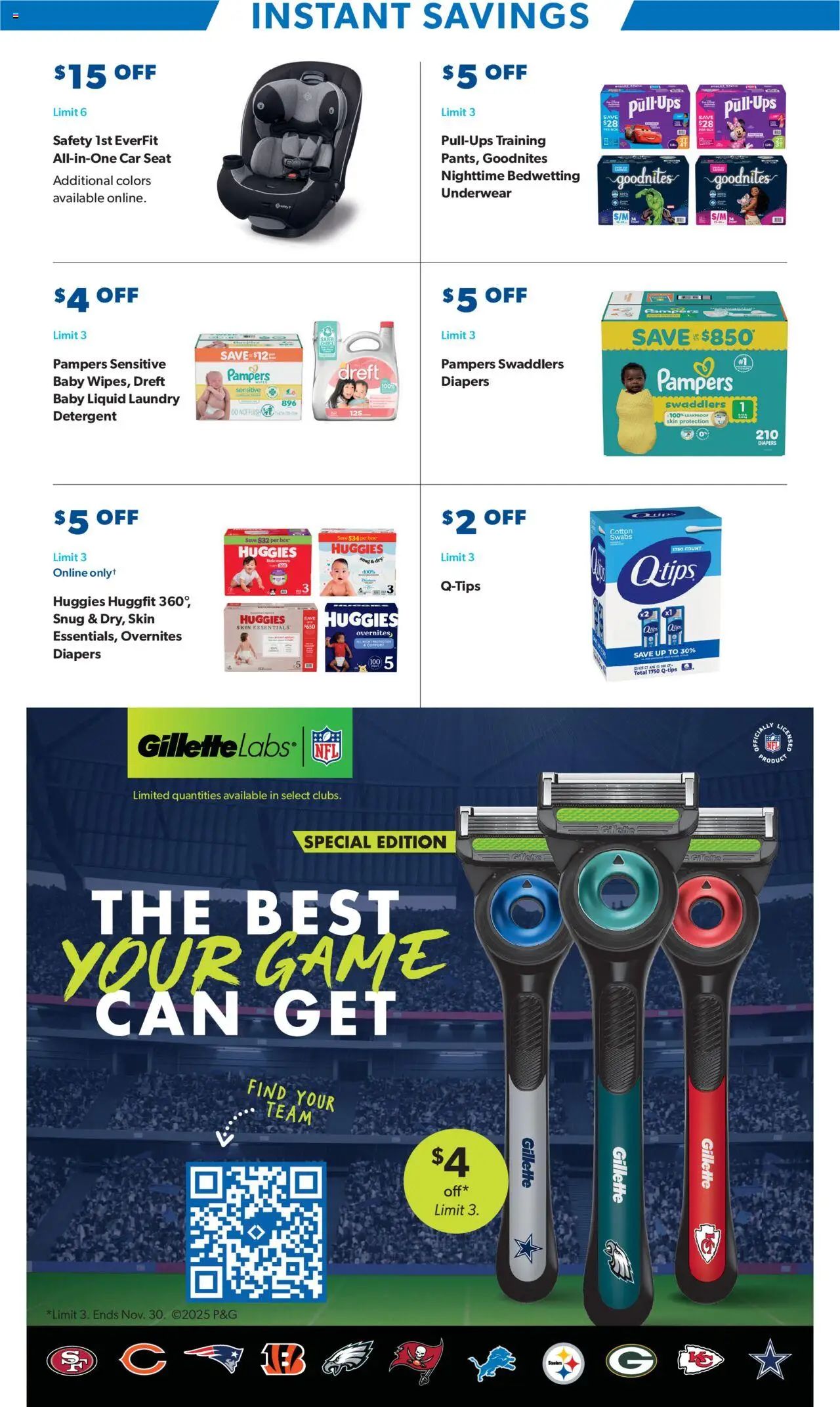 Sam's Club Black Friday - valid from 20.10.2025 | Page: 19 | Products: Box, Detergent, Underwear, Game