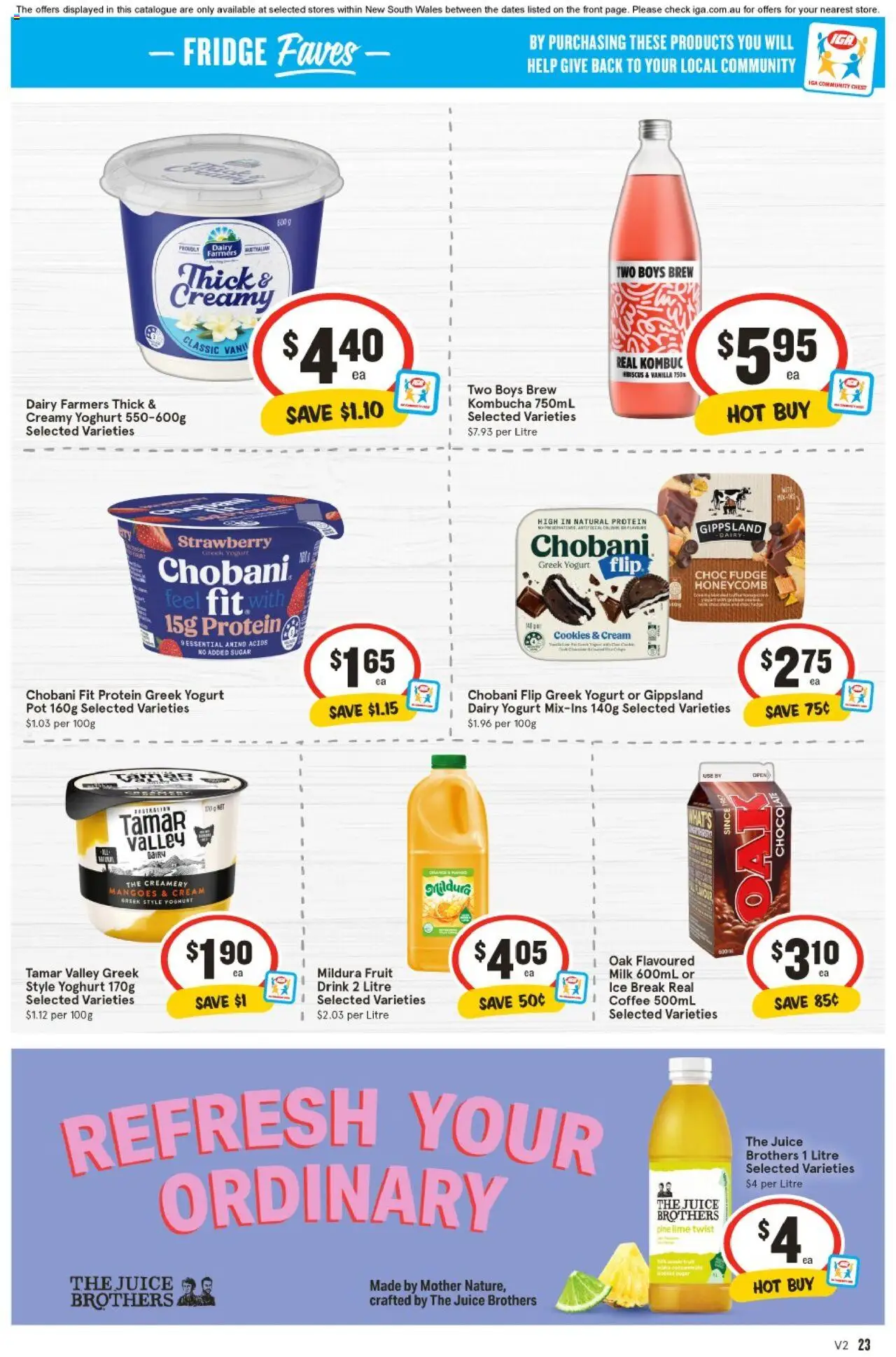 IGA catalogue - valid from 06.08.2025 | Page: 19 | Products: Rice, Pasta, Cream, Pies