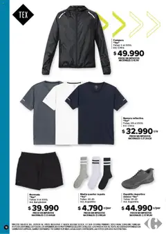 Vista previa Carrefour - Tiempo Libre 20 Octubre - Comodoro válido desde el 20.10.2025 | Página: 12 | Productos: Remera, Campera, Bermuda