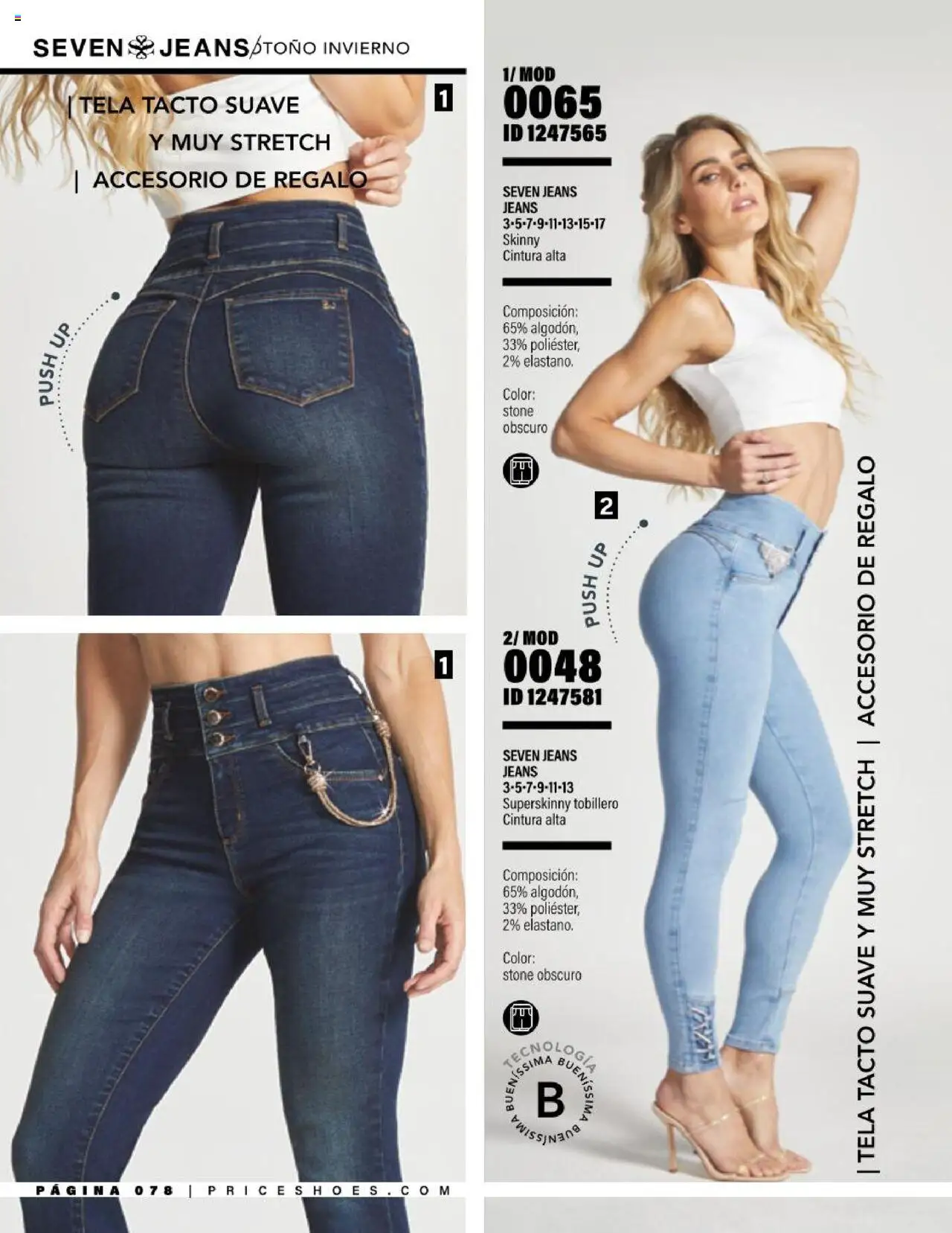 Nuevas ofertas de Price Shoes válidas en toda la República Mexicana desde el 05.08.2025. ¡Encuentra las mejores ofertas en Price Shoes - Catálogo Jeans ! | Página: 78
