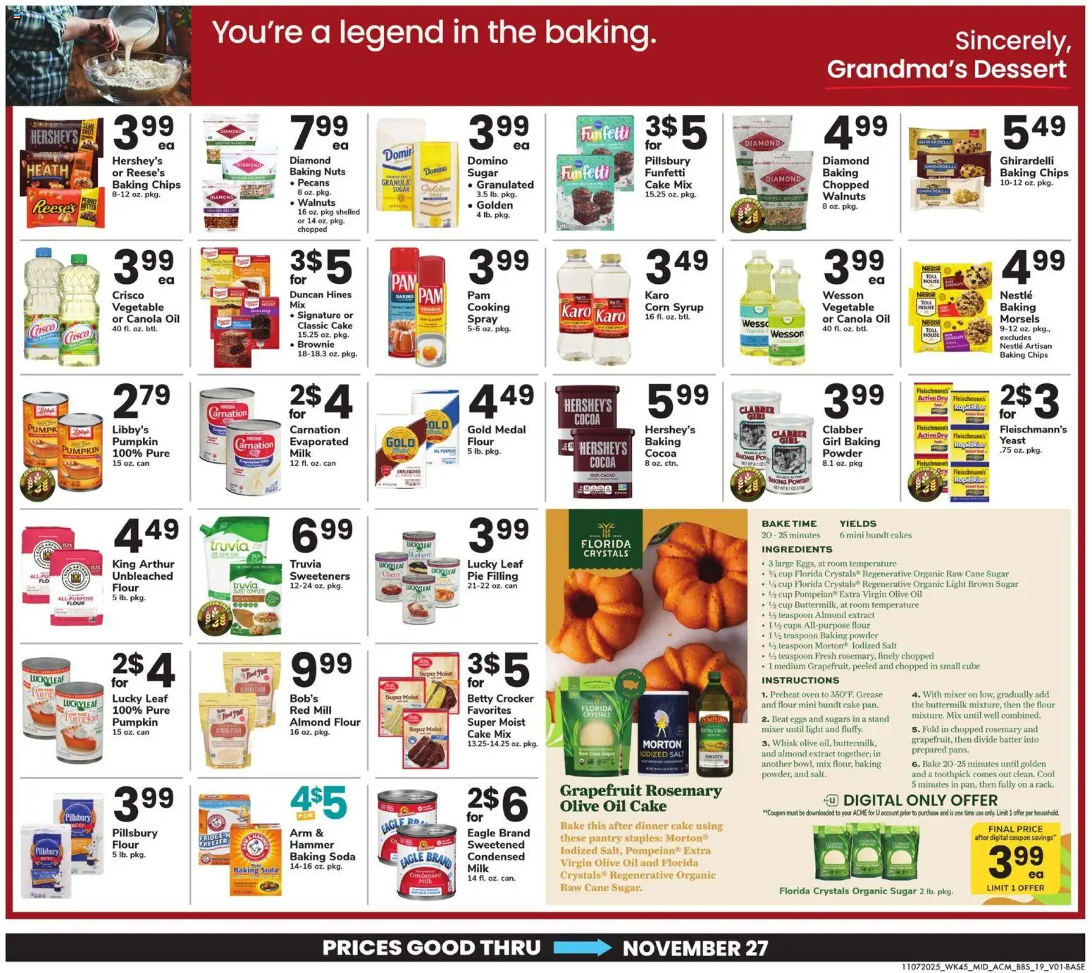 Acme Big Book of Savings - valid from 07.11.2025 | Page: 19 | Products: Corn, Eggs, Chips, Freezer