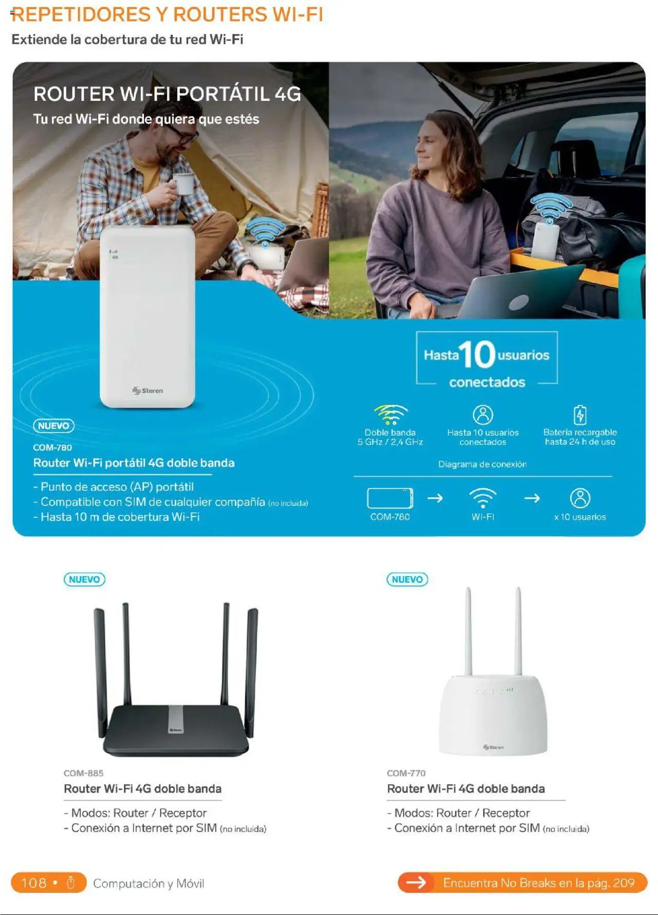 Nuevas ofertas de Steren válidas en toda la República Mexicana desde el 01.01.2025. ¡Encuentra las mejores ofertas en Steren catálogo! | Página: 126 | Productos: Movil, Batería