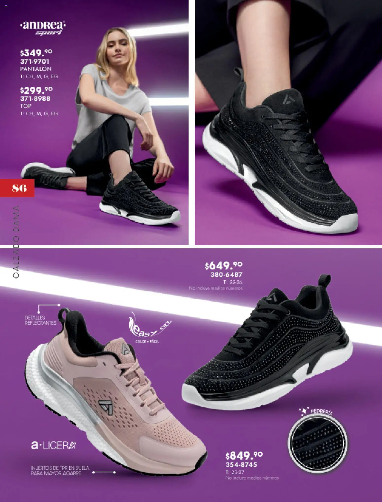 Nuevas ofertas de Andrea válidas en toda la República Mexicana desde el 16.11.2025. ¡Encuentra las mejores ofertas en Andrea catálogo Moda Joven! | Página: 86