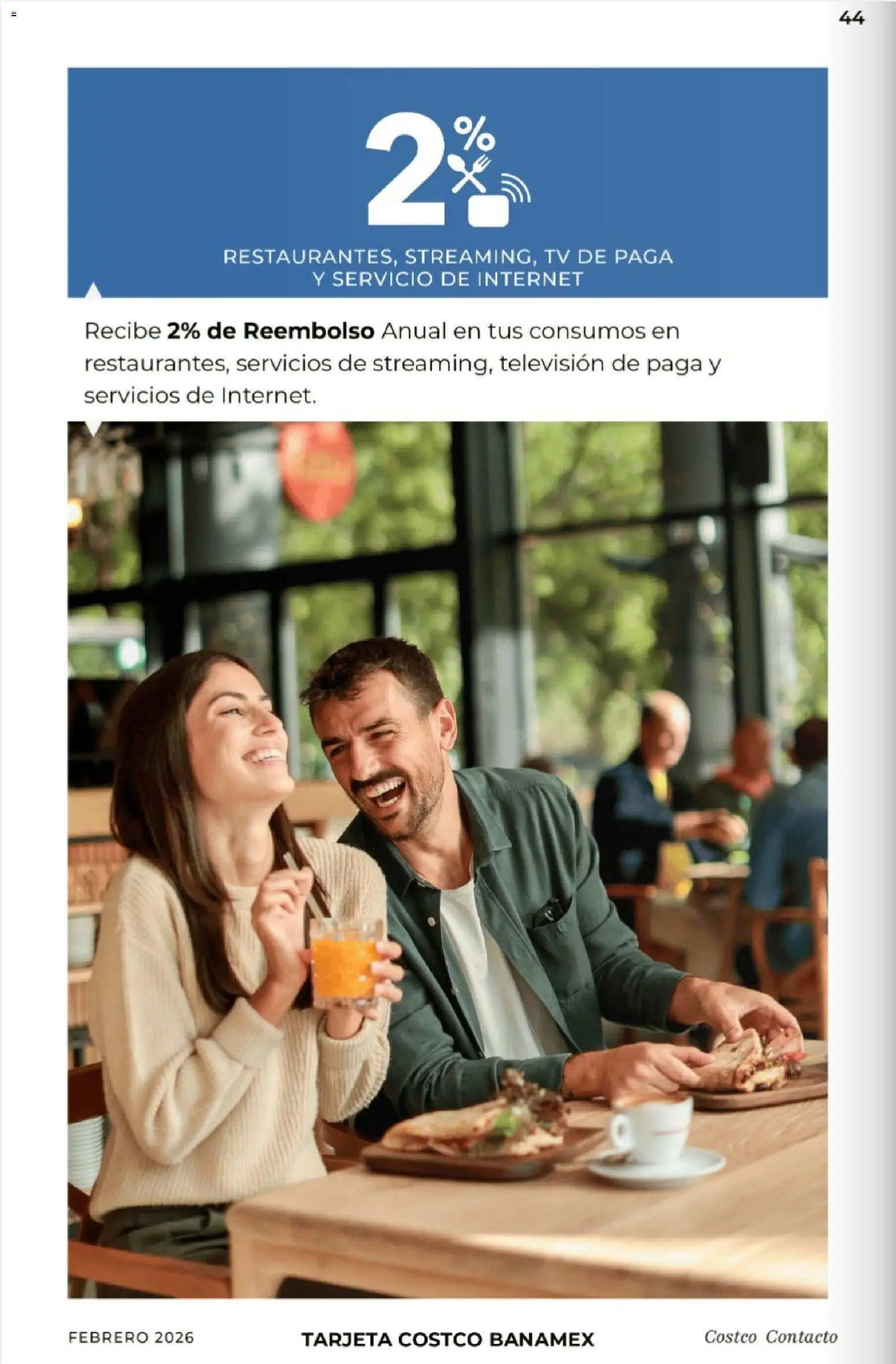 Nuevas ofertas de Costco válidas en toda la República Mexicana desde el 01.02.2026. ¡Encuentra las mejores ofertas en Costco Revista Febrero ! | Página: 44