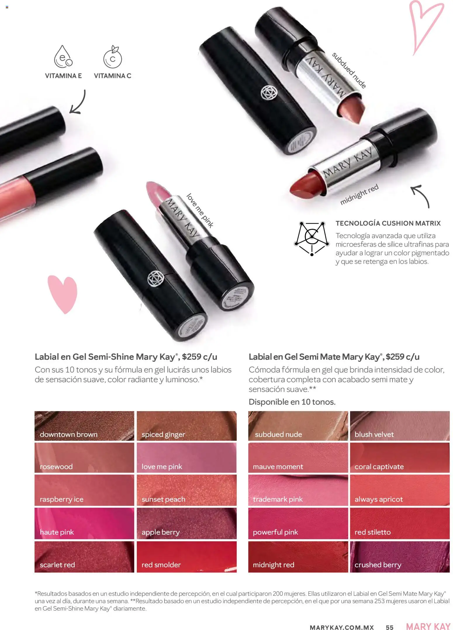 Nuevas ofertas de Mary Kay válidas en toda la República Mexicana desde el 01.01.2026. ¡Encuentra las mejores ofertas en Mary Kay catálogo! | Página: 55 | Productos: Radiante, Mate