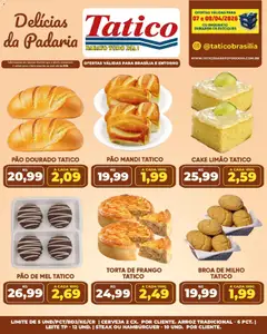 Tatico ofertas do Dia - Pré-Visualização do folheto da loja Tatico, válido de 07.04.2026 | Página: 22 | Produtos: Pão, Cerveja, Arroz, Hambúrguer