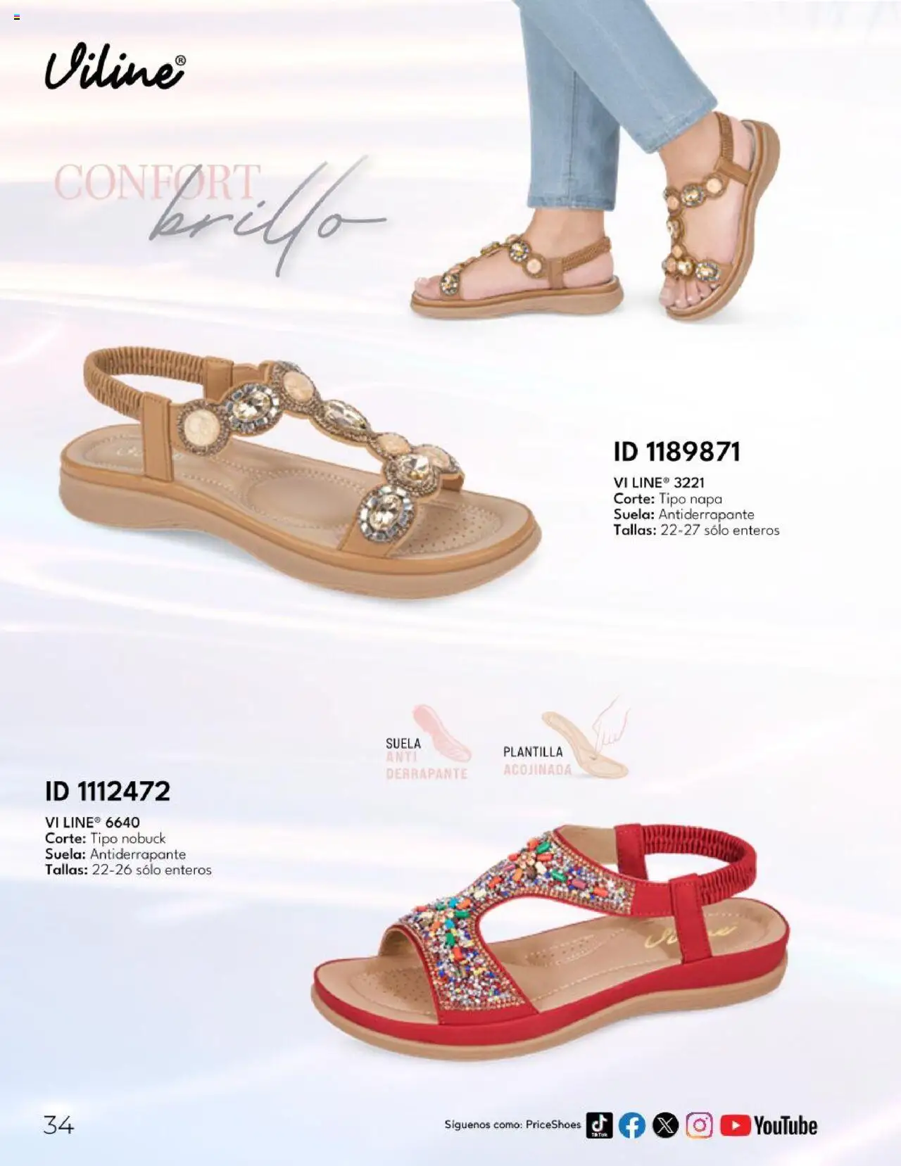 Nuevas ofertas de Price Shoes válidas en toda la República Mexicana desde el 26.06.2025. ¡Encuentra las mejores ofertas en Price Shoes catálogo Botas ! | Página: 34 | Productos: Brillo