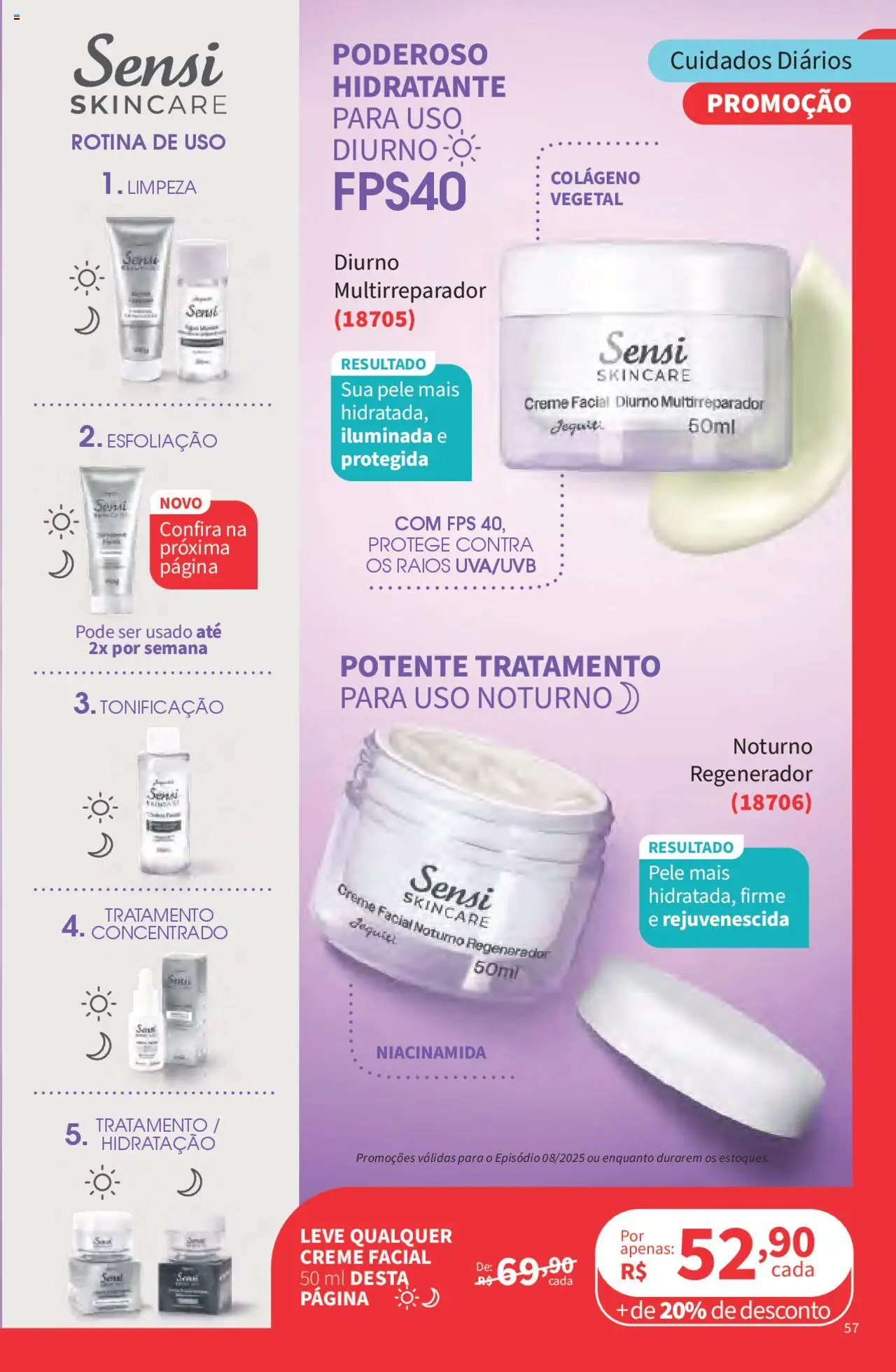 Jequiti Folheto - válido de 02.06.2025 | Página: 57 | Produtos: Colágeno, Creme