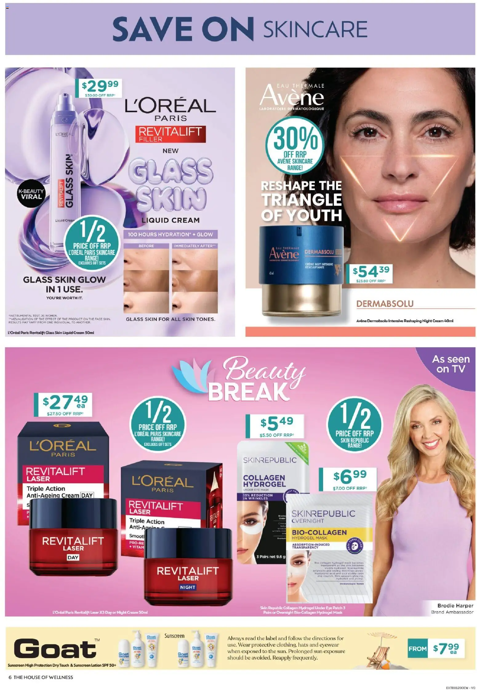 Chemist Warehouse catalogue - valid from 12.03.2026 | Page: 6 | Products: Mask, Sunscreen, Tv, Night cream