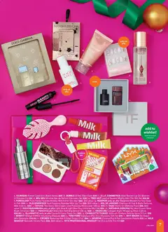 Preview of Ulta Beauty weekly ads valid from 23.11.2025 | Page: 7 | Products: Press, Blush, Setting Spray, Milk